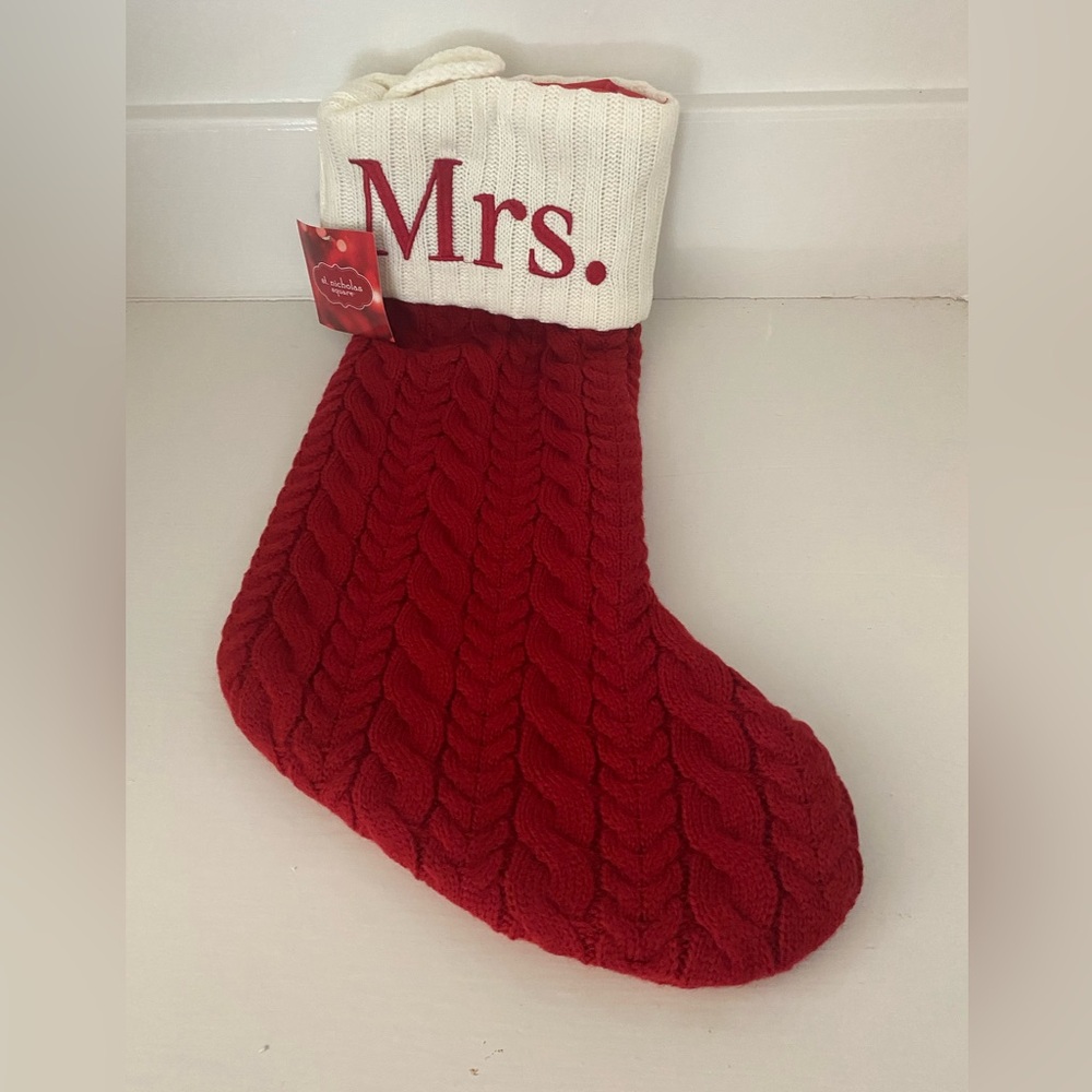 Mr. & Mrs. Christmas Stockings - Picture 7 of 9